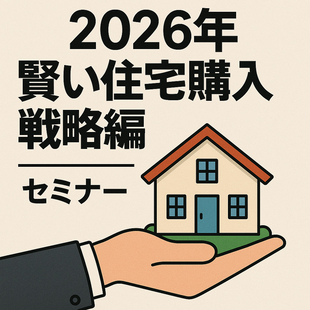2026年版　住宅ローン相談会 【2026年賢い住宅購入戦略編】